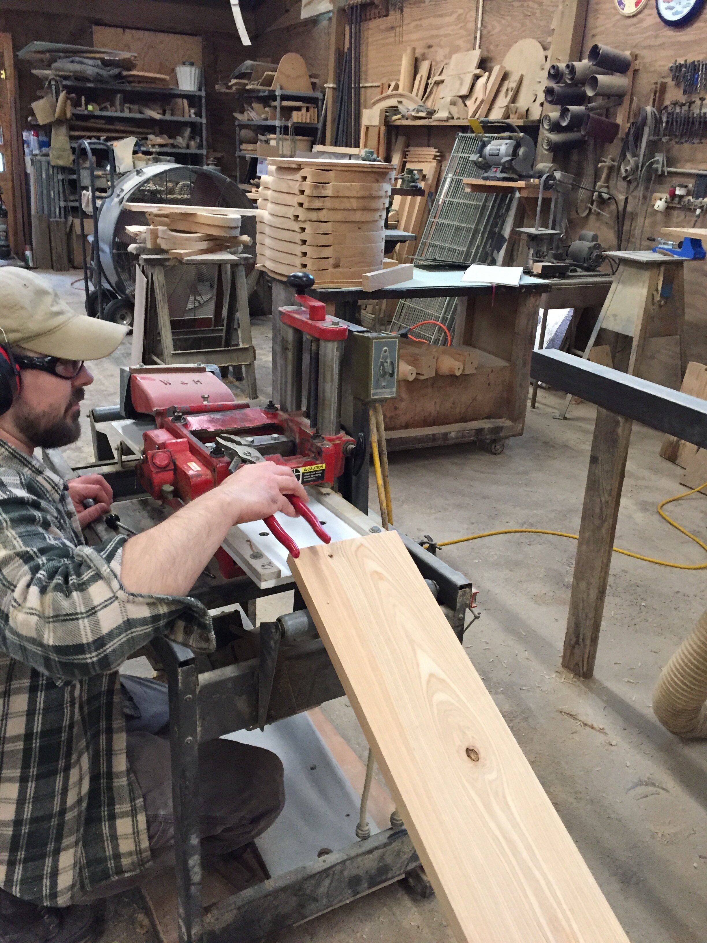 The workshop at work