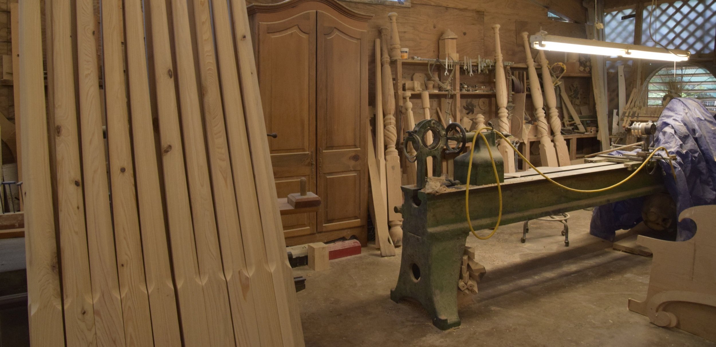 Inside the Olivier WoodWorks workshop